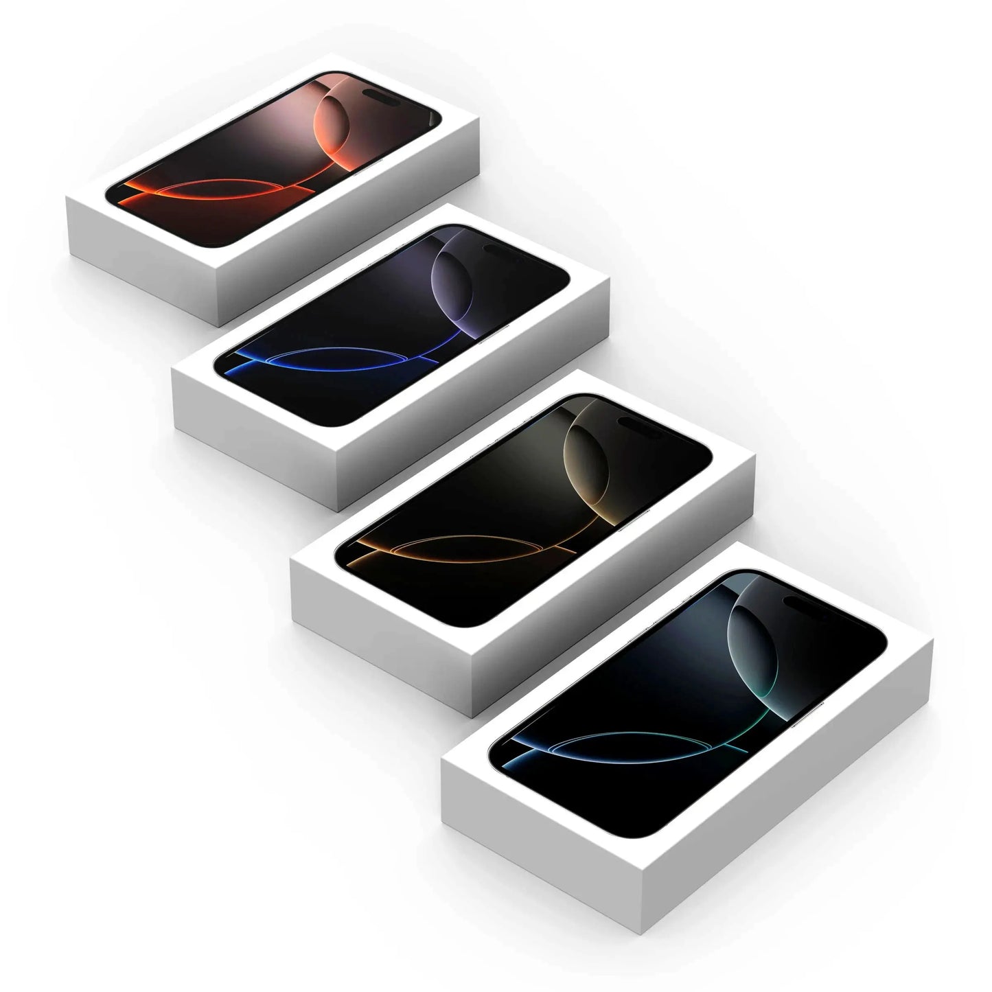 Empty Retail Packing Box for iPhone 16 Pro ,16 Promax - YUYAO