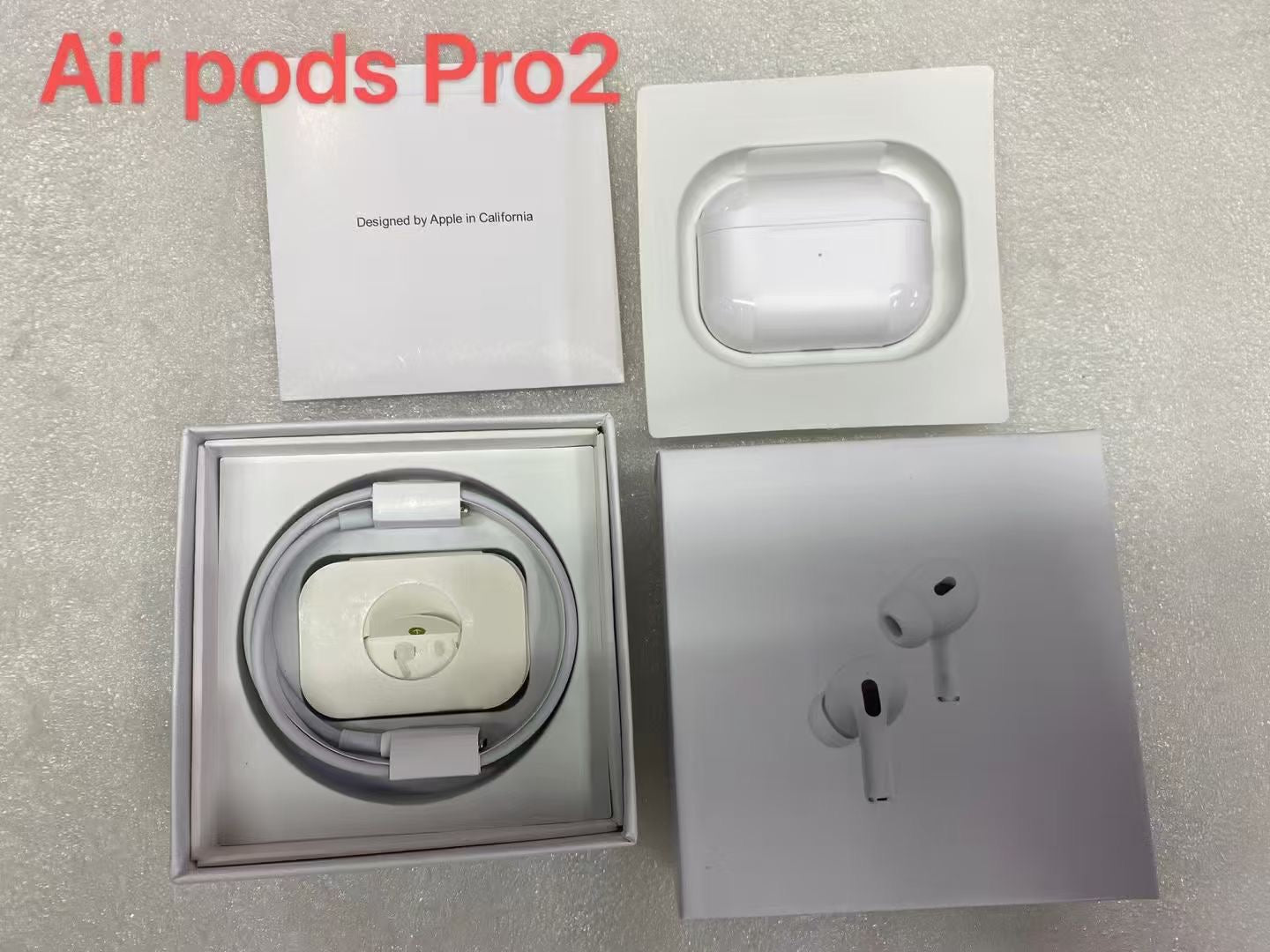 1:1 For Apple AirPods Pro (2nd Generation) Wireless Ear Buds - YUYAO