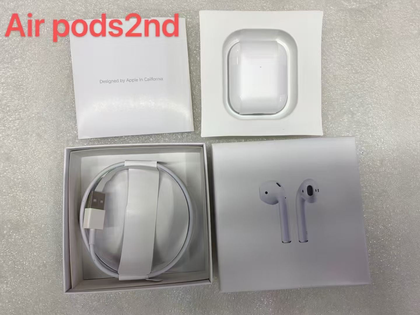 1:1 For Apple AirPods Pro (2nd Generation) Wireless Ear Buds - YUYAO