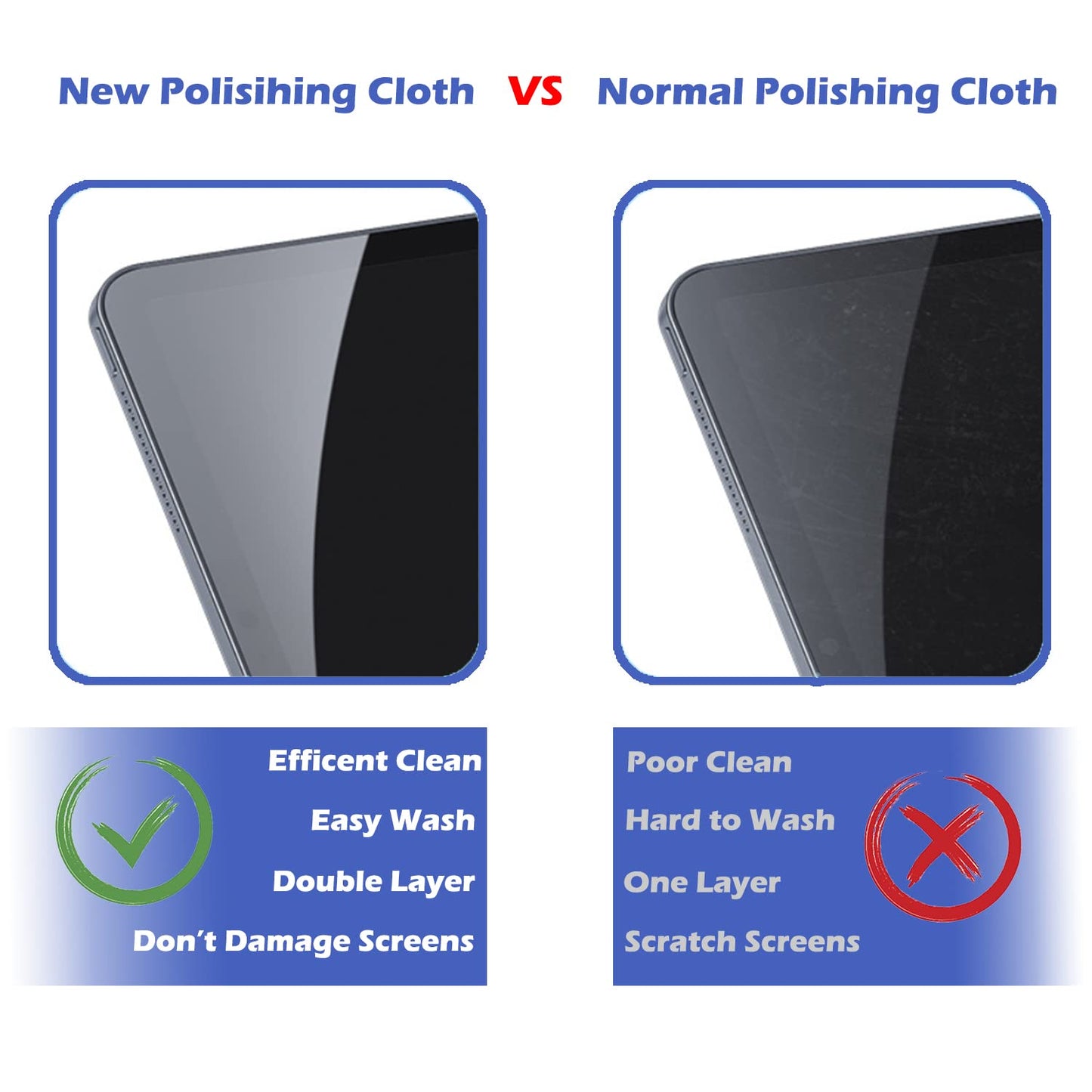 2/4 Pack Polishing Cloth for Apple - YUYAO