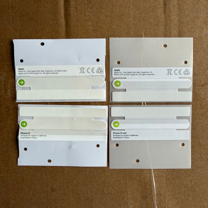 Original Phone Box Sealing Strip For iPhone 13 Promax Pro Mini