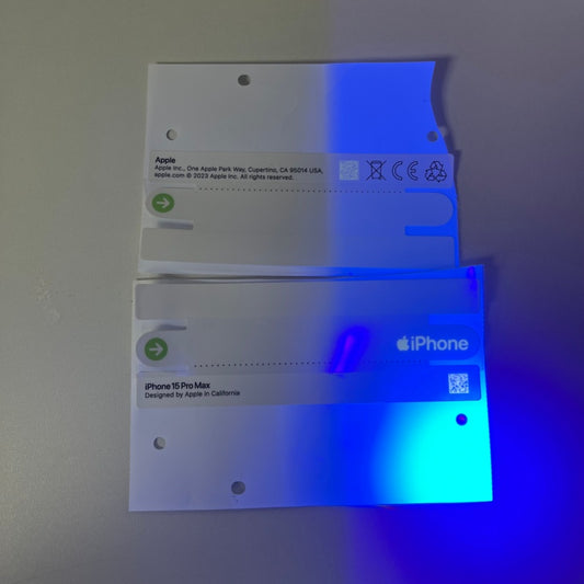 UV Effect Phone Box Sealing Strip For iPhone 15 Promax Pro Plus