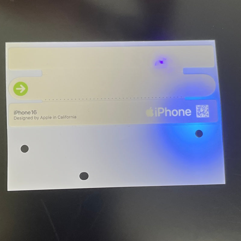 UV Effect Phone Box Sealing Strip For iPhone 16 Promax Pro Plus