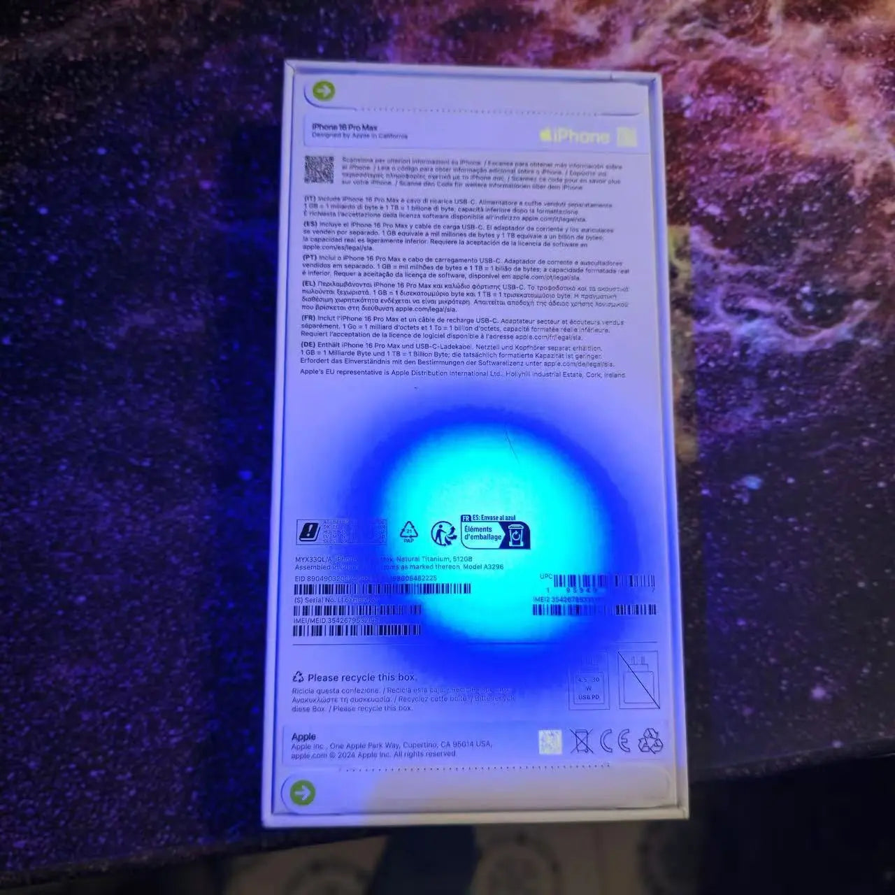 Customized IMEI Box with Dummy Model for iPhone Apple - YUYAO
