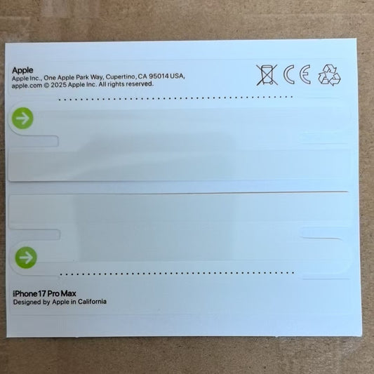 10 Pairs Sealing Strip For Phone 17 Air Pro Promax