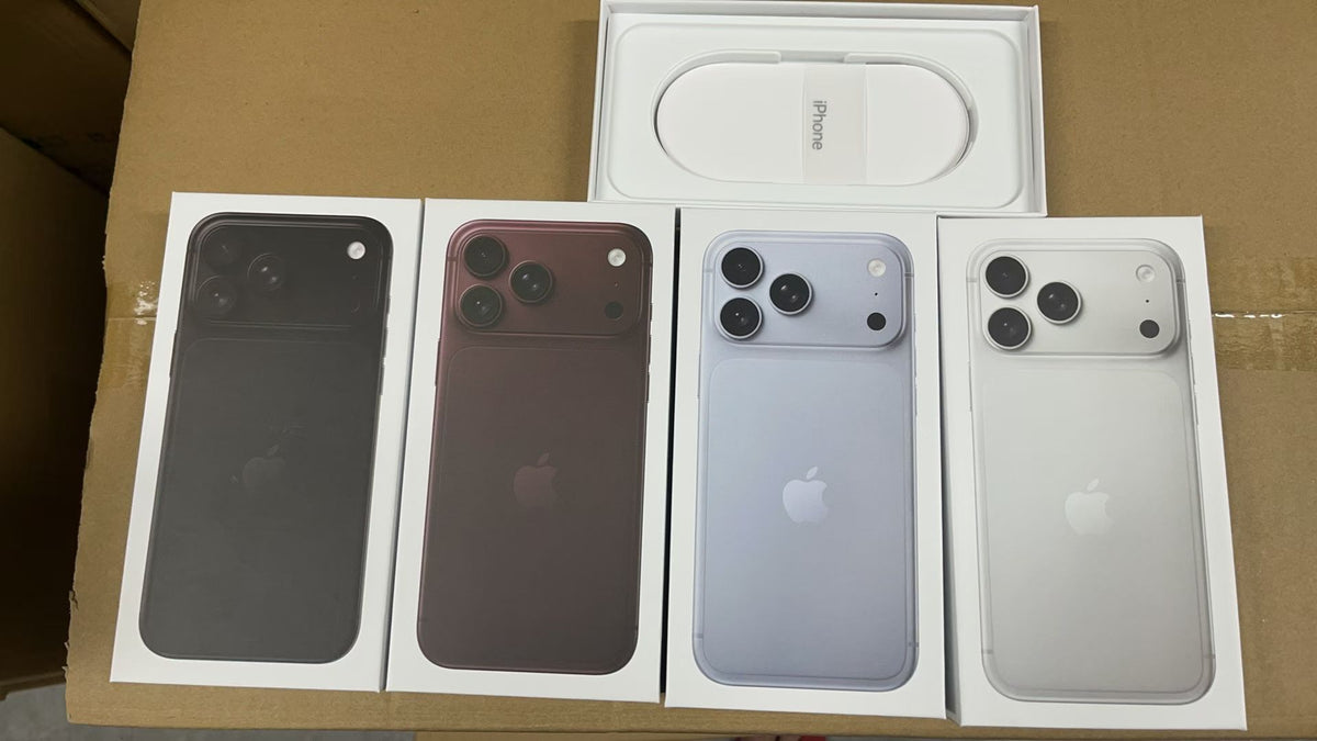 Empty Retail Packing Box for iPhone 18 Pro 18 Promax