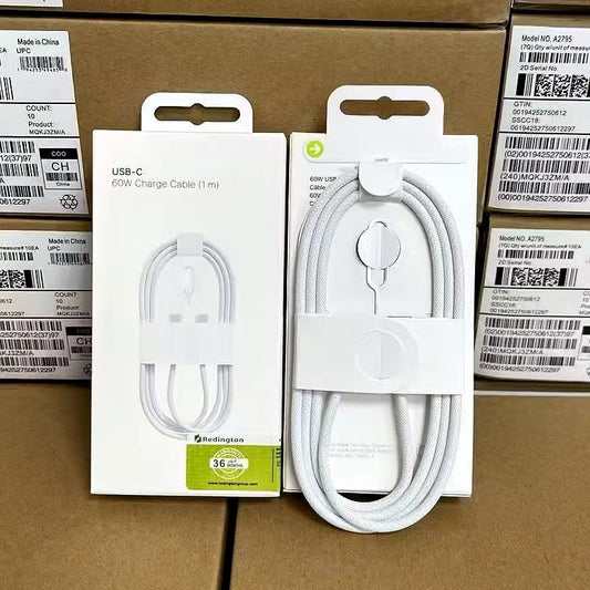 60W Fast Charging Data Cable with Packing Box Usb-C To Type-C Cable - YUYAO
