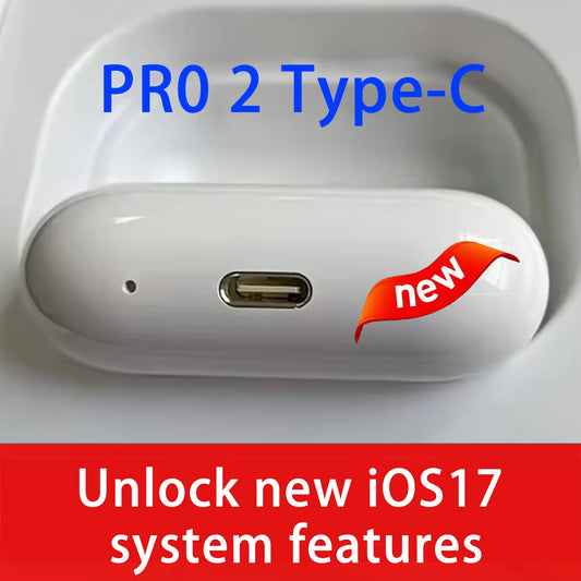 2025 NEW Wireless Bluetooth Earbuds For C-type Cable Pro 2 and Pro 4  Active Noise Cancellation Gaming Handfree Headset With ANC - YUYAO