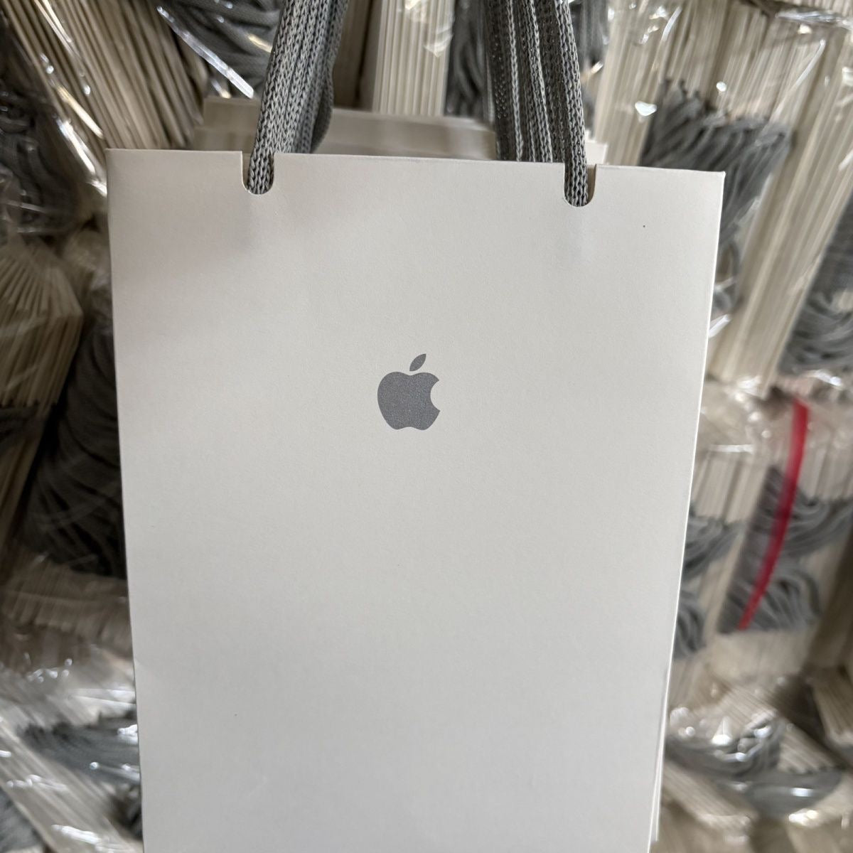 White Paper Gift Bag for iPhone 17 16 15 14 13 Series