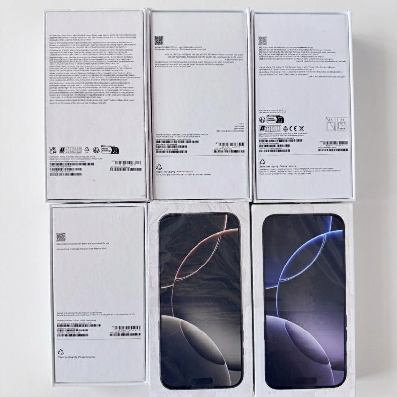 Original Boxes with Custom IMEI Printed for iPhone 17/16/15/14 series