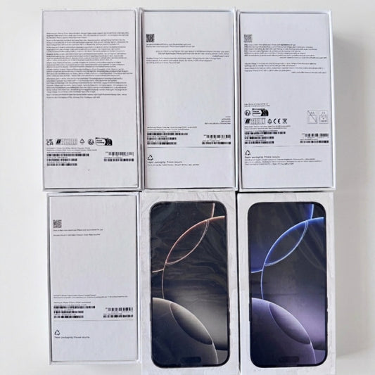 Original Boxes with Custom IMEI Printed for iPhone 17/16/15/14 series